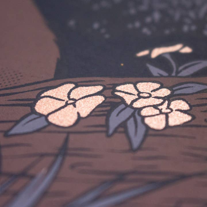 Jenn Sneary Art - Wholesale Art Print - "Wild Growth" Art Print3