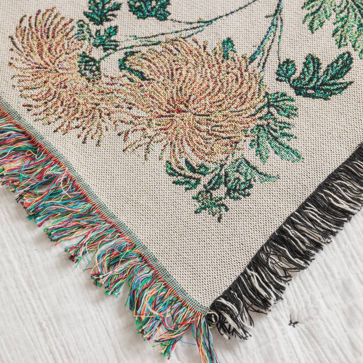 Good Merchant Co - Wholesale Throw Blanket - Vintage Floral Throw Blanket2