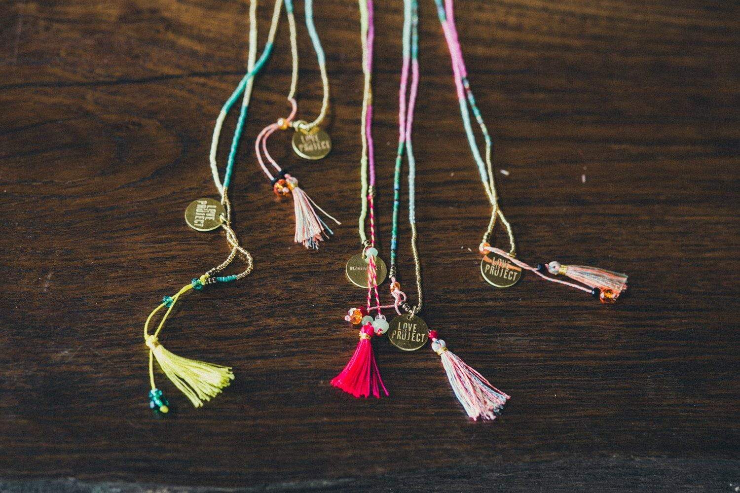 Love Is Project - Vente Bracelet de perles - Bali UNITY Bracelet Perlé - Rose3