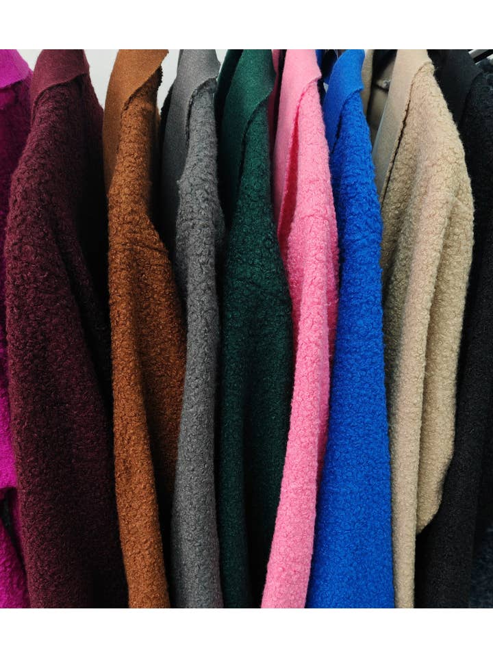 Superbia – wholesale Coat – Women’s – New Italian Soft One Size Water fall Coat with Two Pocket 2