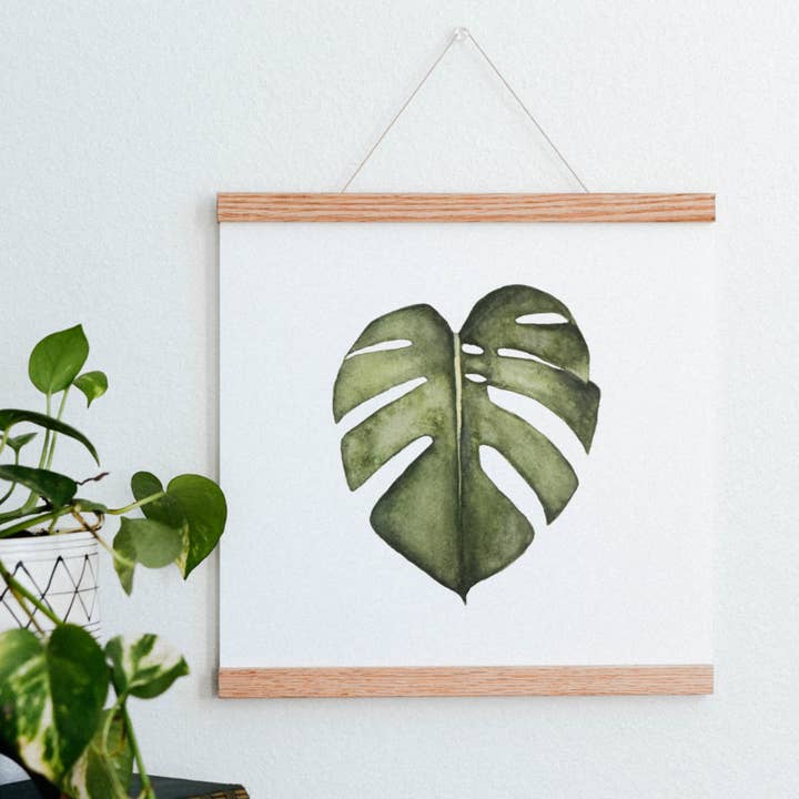 Monstera Delicioso Houseplant Art Print for wholesale by Come Alive Studio