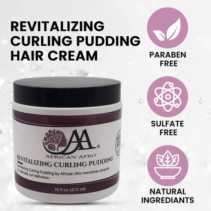 African Afro - Wholesale Hair Styling Gel/Mousse - Revitalizing Curling Pudding