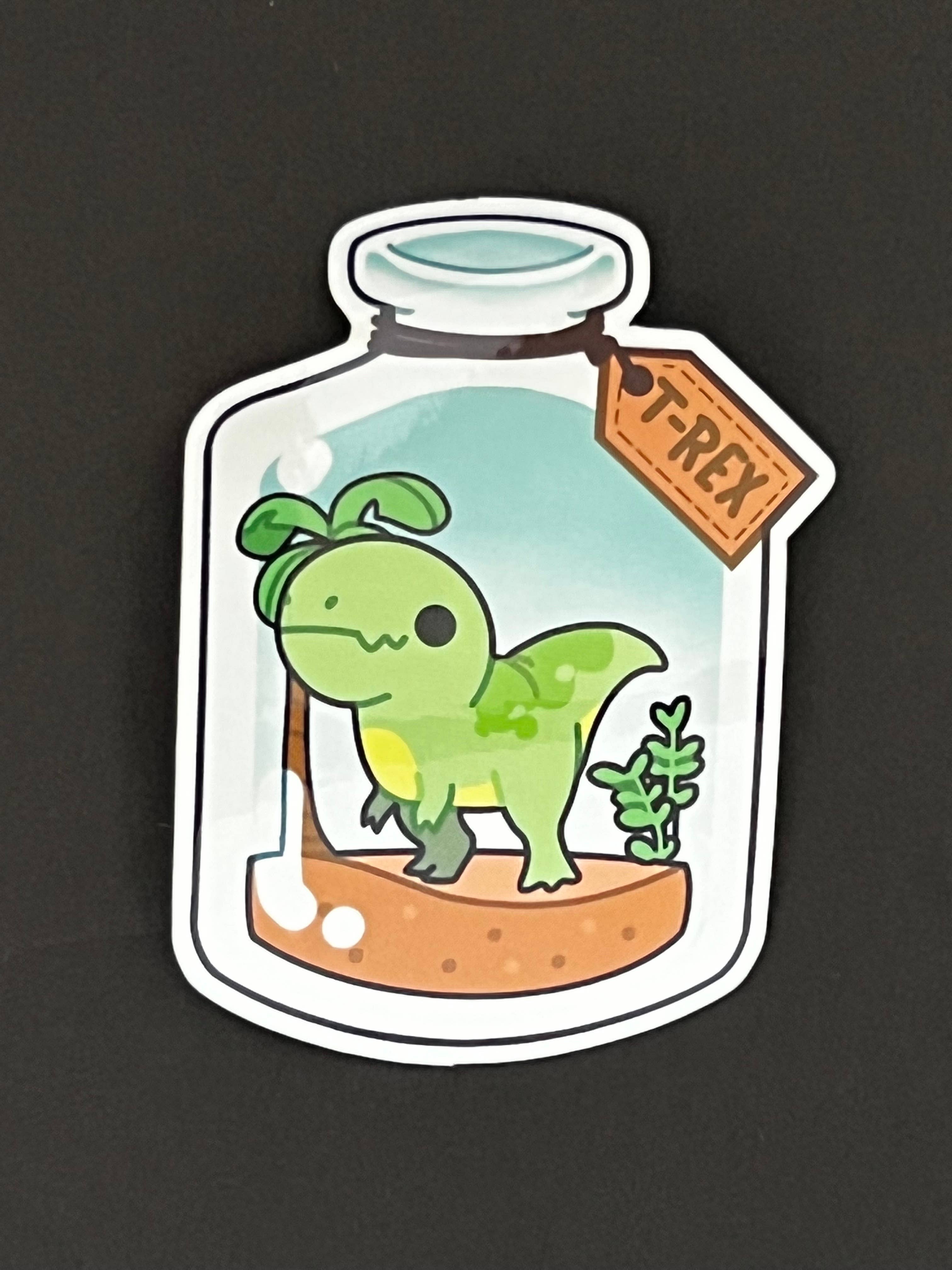 Rextooth Studios - Wholesale Sticker - T.rex Dinosaur Sticker1
