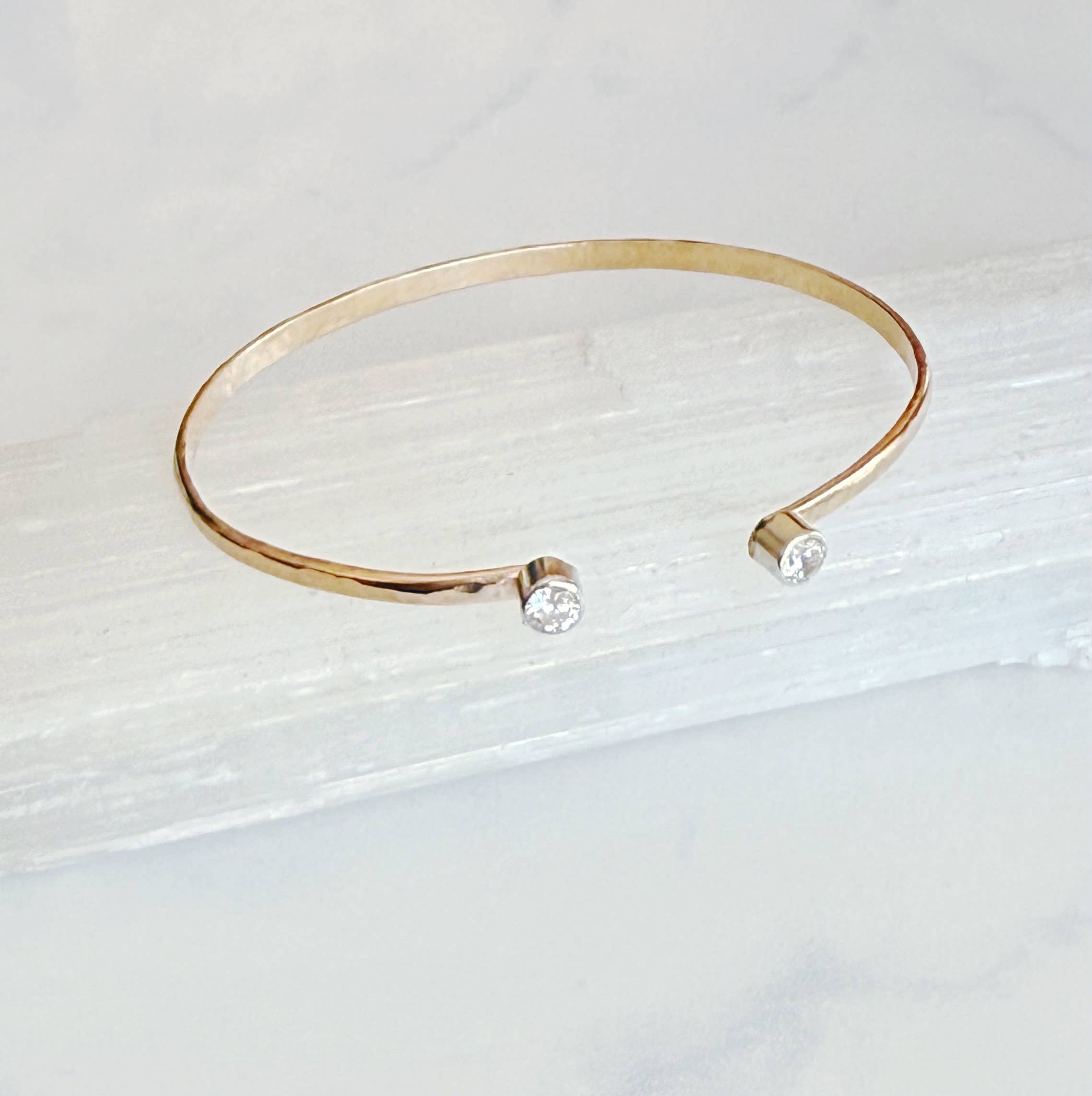 Bonnie Boardman Jewelry - Wholesale Cuff Bracelet - Swarovski hammered cuff4