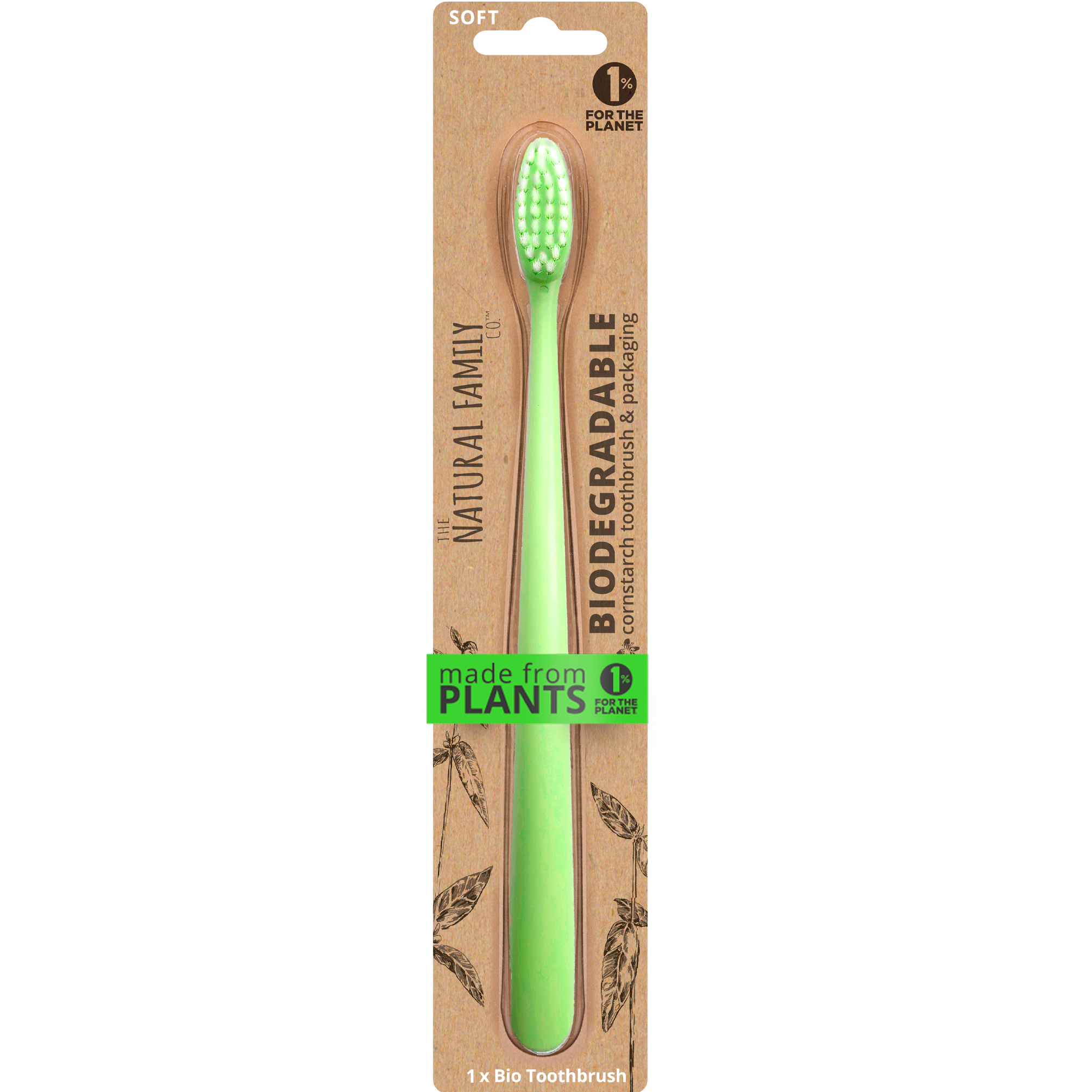 Jack N' Jill Kids & NFco - Wholesale Toothbrush - NFco Bio Toothbrush Single - Neon (Assorted)9