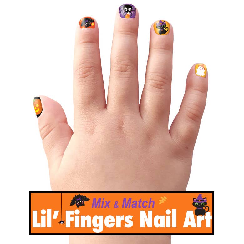 Girl Nation - Wholesale Nail Art/Decal - Halloween Nail Stickers | Lil' Fingers Nail Art1