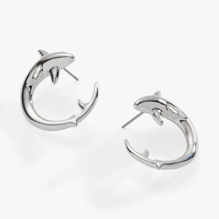 Shark Hoop Earring for wholesale by Alex and Ani