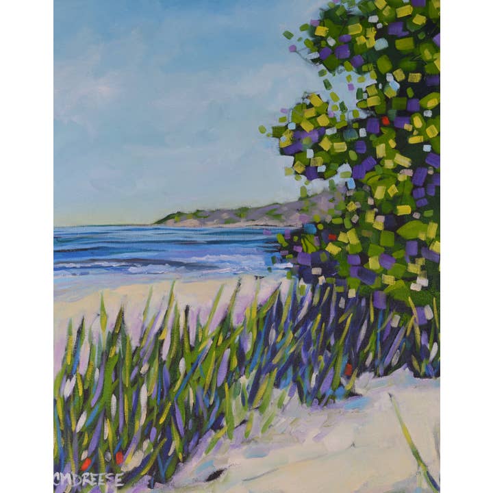 Print "Leef volgens de Stromen" Strand Meer - Muurkunst voor wholesale door Dreese Fine Art
