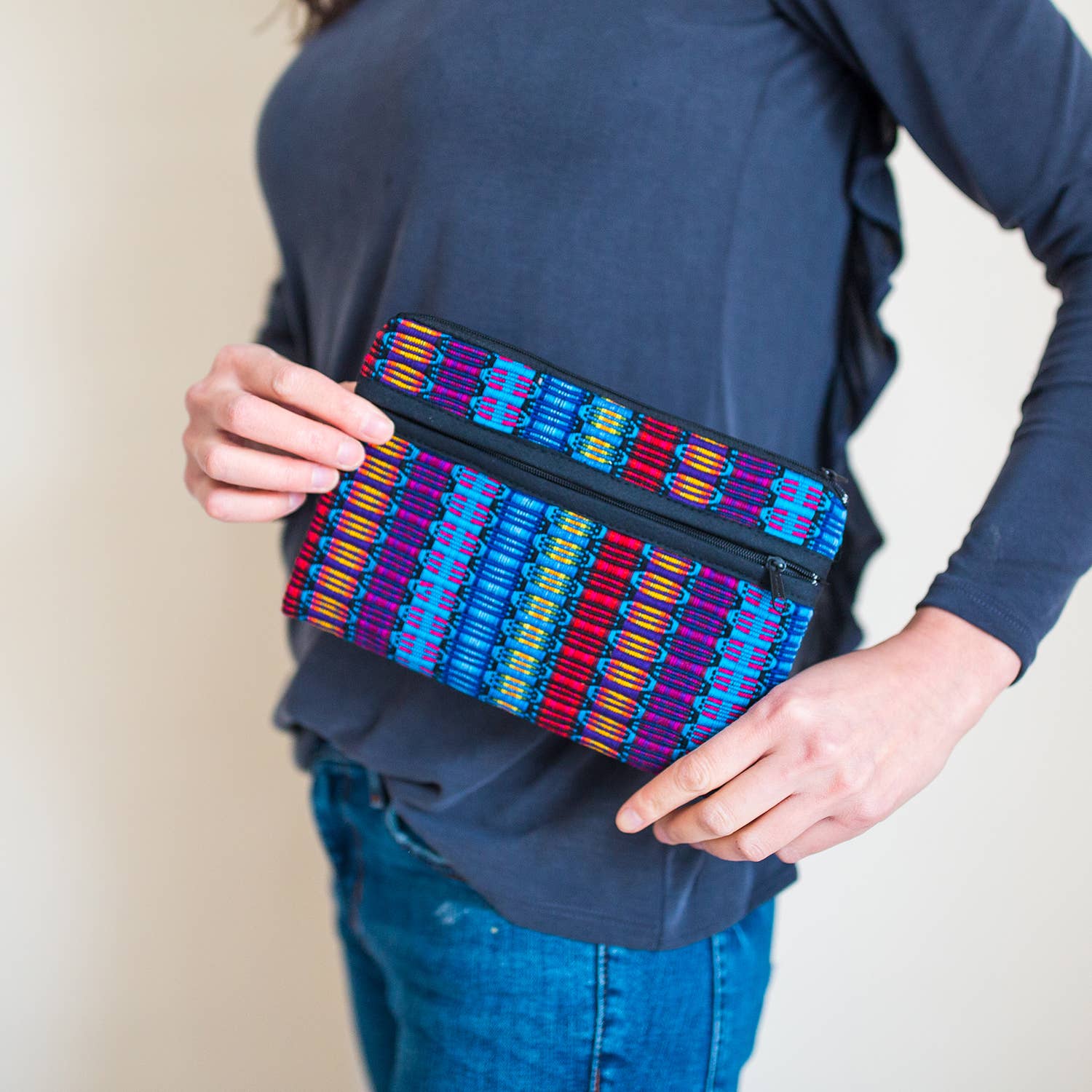 Lucia's Imports - Wholesale Make-up tas/toilettas - Comalapa cosmetische tas1