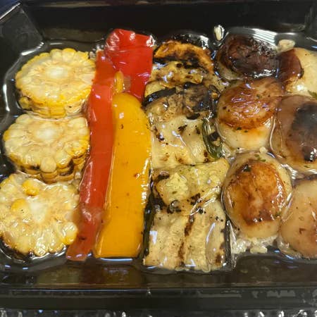 Shellabration! Scallops, Garlic Pesto, Pilaf, 1 LB Retail for wholesale by All Fresh Seafood