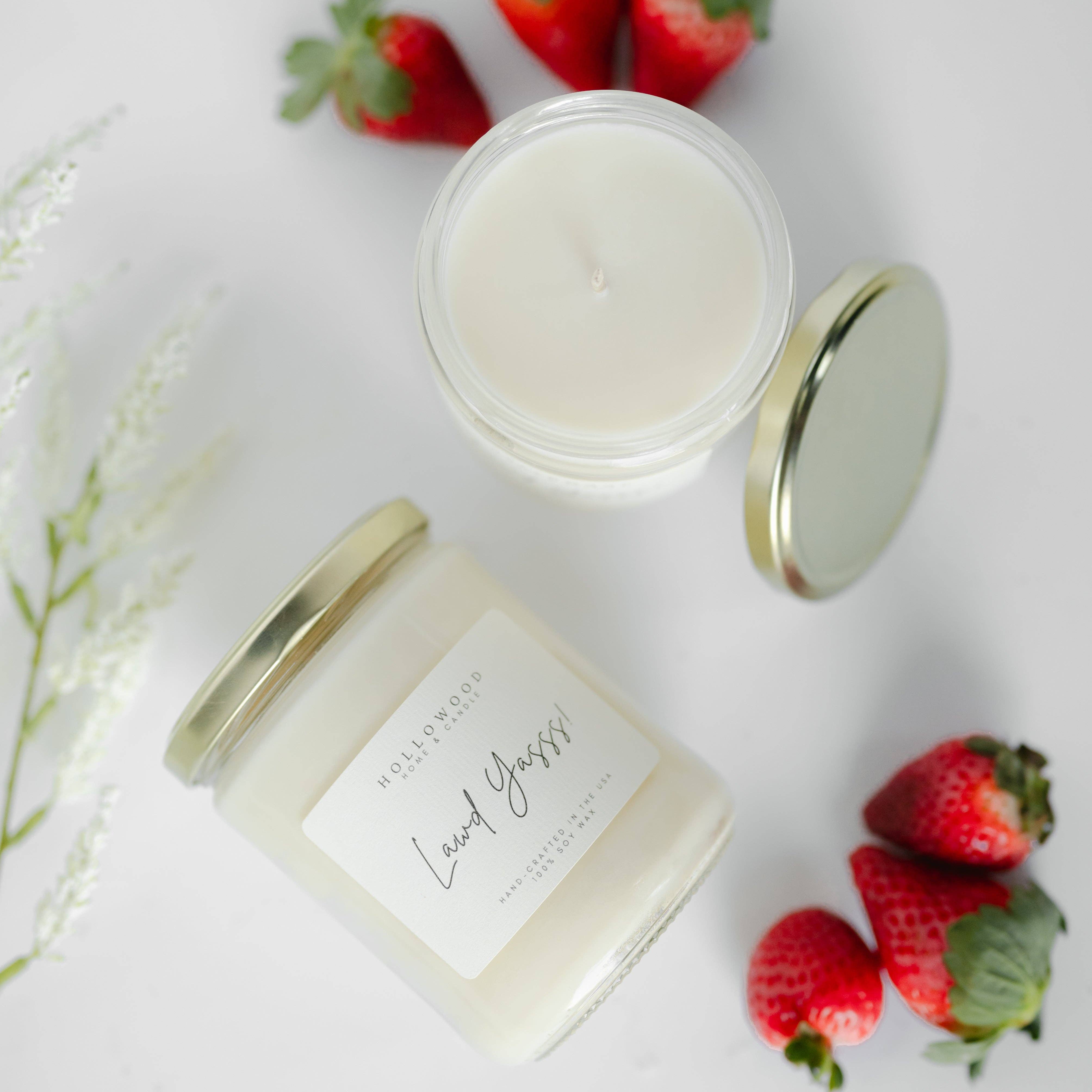 HOLLOWOOD FRAGRANCE - Wholesale Jar/Filled Candle - LAWD YASSS! | CANDLES3