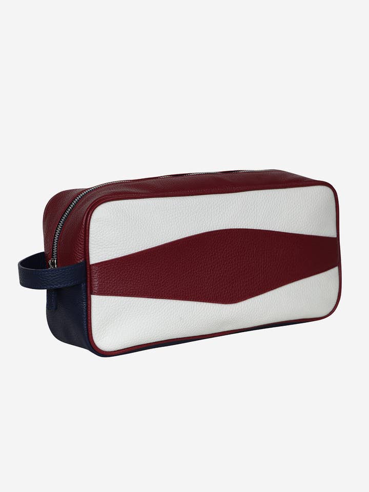 Beauty Case or Sports Shoe Bag in Leather for wholesale by Terrida