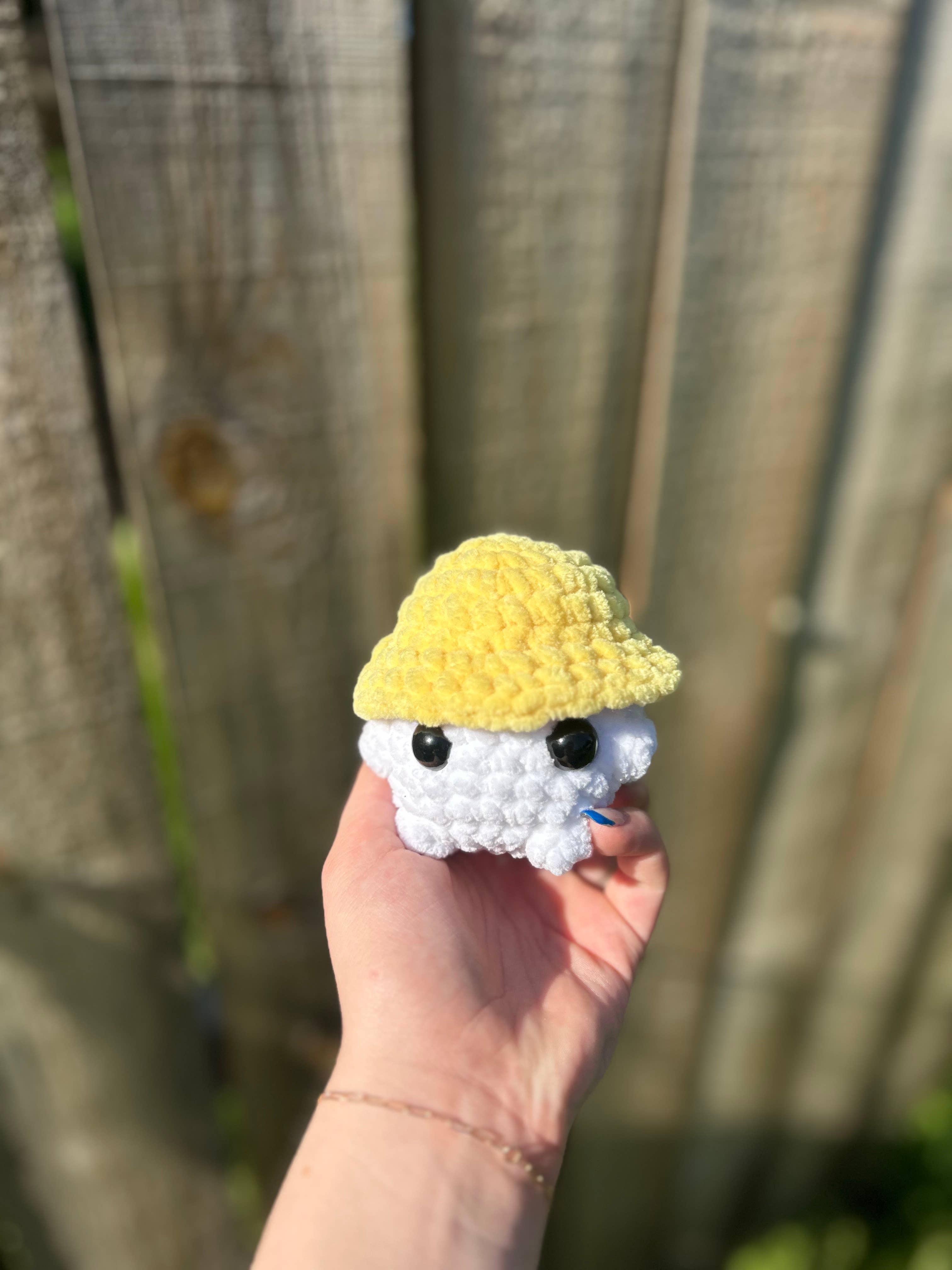 Crochet by Jolene - Vente Peluche – enfant et bébé - Chonky Crochet Mushroom Guy2