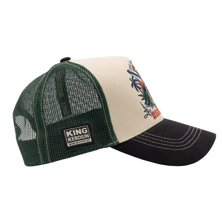 beige Honolulu Trucker Cap for wholesale on Faire2