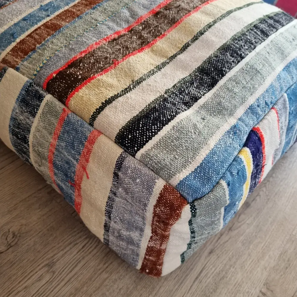 High crafty – cama - Cão por atacado – Capa de Almofada para Cão Marroquina Feita à Mão – Têxtil Vintage para Chão10