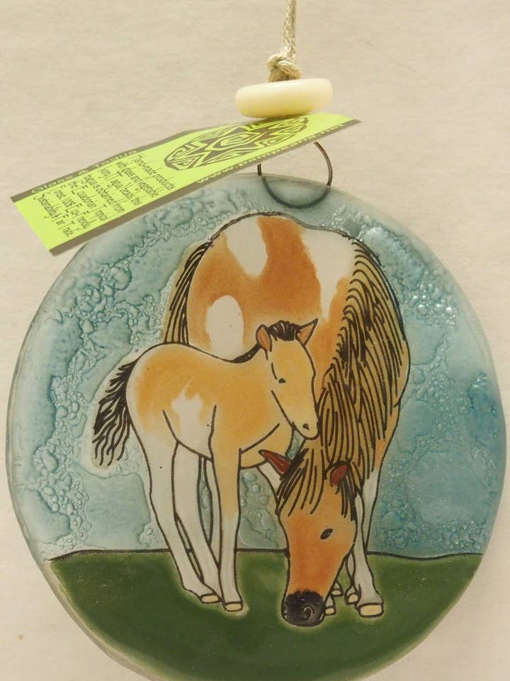 Pony Ornament / Suncatcher for wholesale by Pampeana