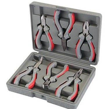 Set di mini pinze da 6 pezzi per la vendita all'ingrosso da parte di Mzs Gereedschap