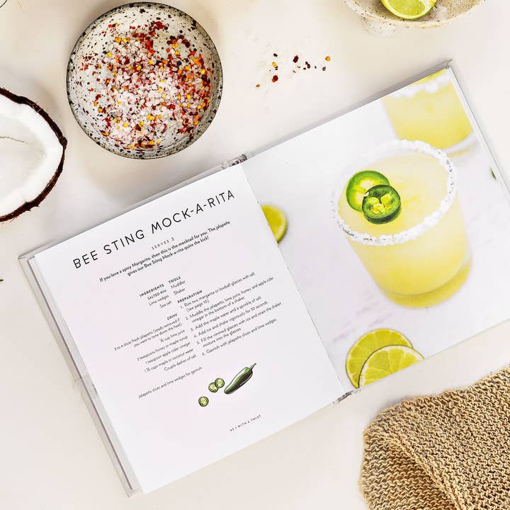 Blue Star Press - Wholesale Mixology & Beverage Book - Mocktail Party: 75 Non-Alcoholic Mocktail Recipes1
