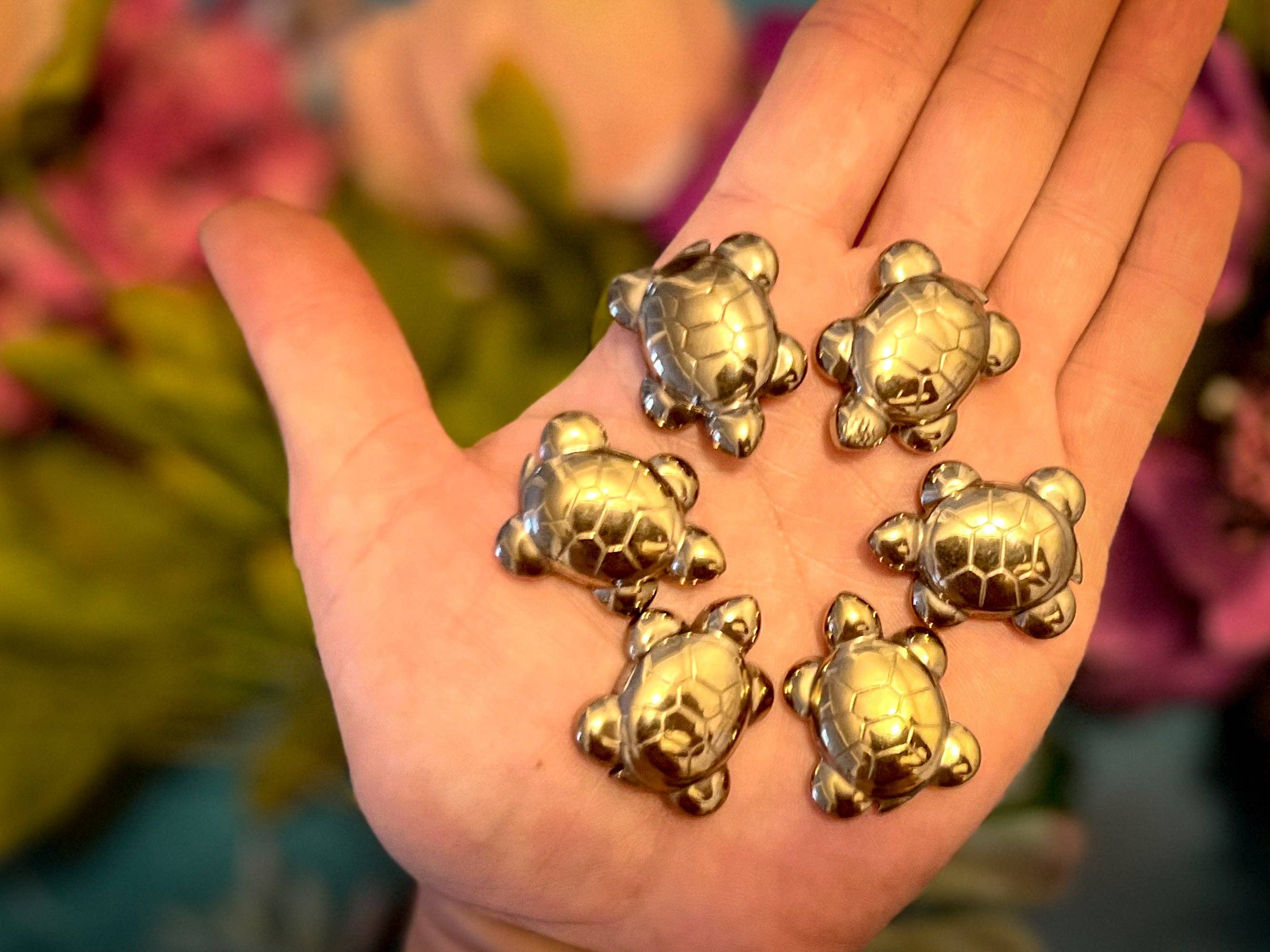 Mandala Gems – wholesale Andlig sten/kristall – Söt pyrit sköldpadda