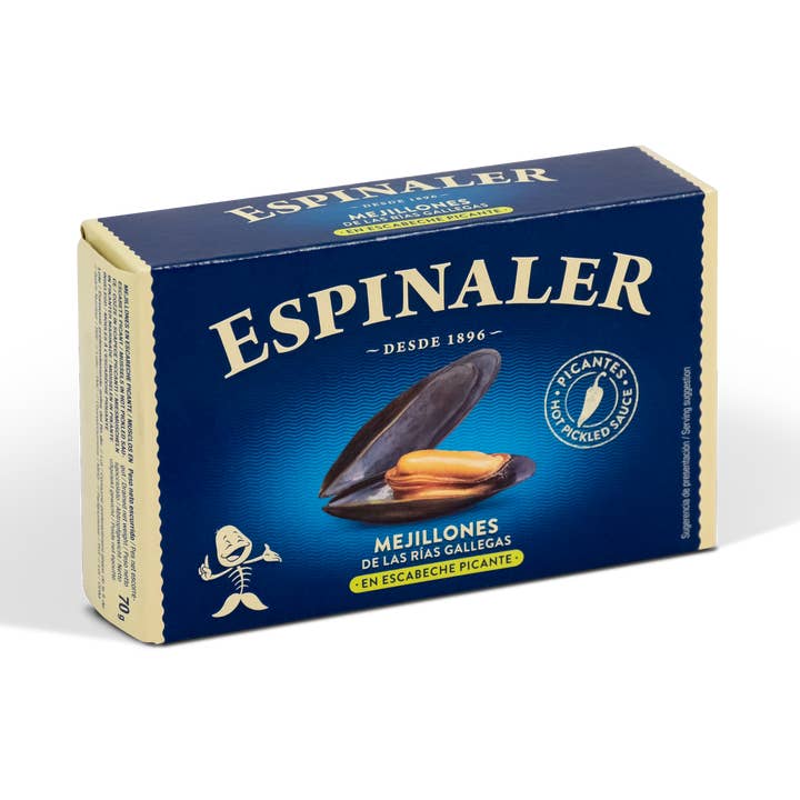 SPINALER OL-120 Krydret muslinger for engroshandel hos ESPINALER 1896 S.L