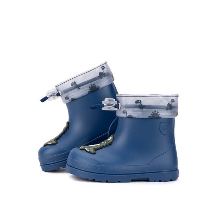 Pituka Wear - Wholesale Rain Boots - Kids - Barefoot Wellington Boot Mendi Dino - Igor8