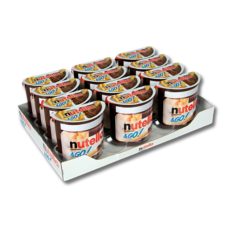 123bonbon - Vente Friandises enrobées de chocolat - FERRERO Nutella Nut'n Go2