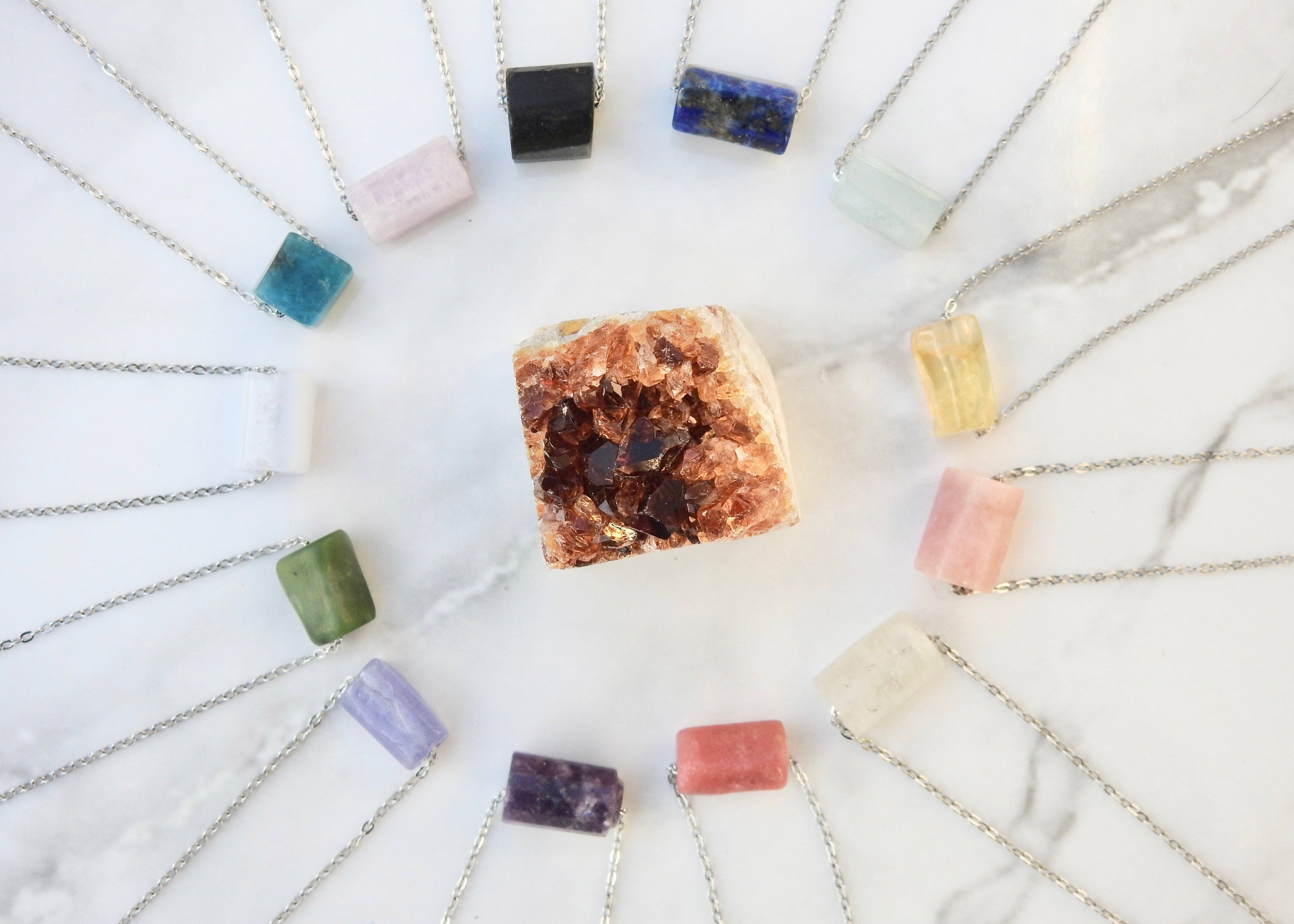 Mindful Intentions® - Wholesale Pendant/Charm Necklace - Jade Necklace- Stone of Luck and Harmony3