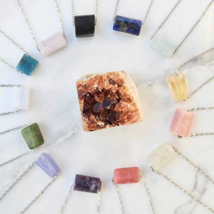 Mindful Intentions® - Wholesale Pendant/Charm Necklace - Jade Necklace- Stone of Luck and Harmony3