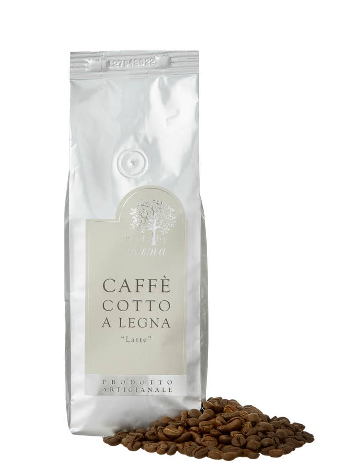 Whole Coffee Beans | Italian Small-Batch Coffee, Latte Blend for wholesale by Made by Mama
