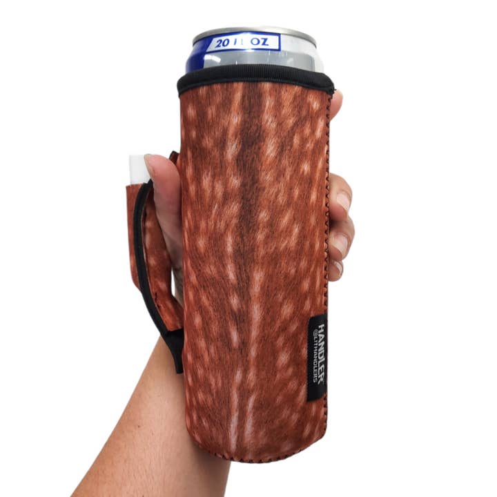 Bouteille de soda et d'eau de 16 à 24 oz Deer Hide /Tallboy Can Handler™ pour la vente par Drink Handlers
