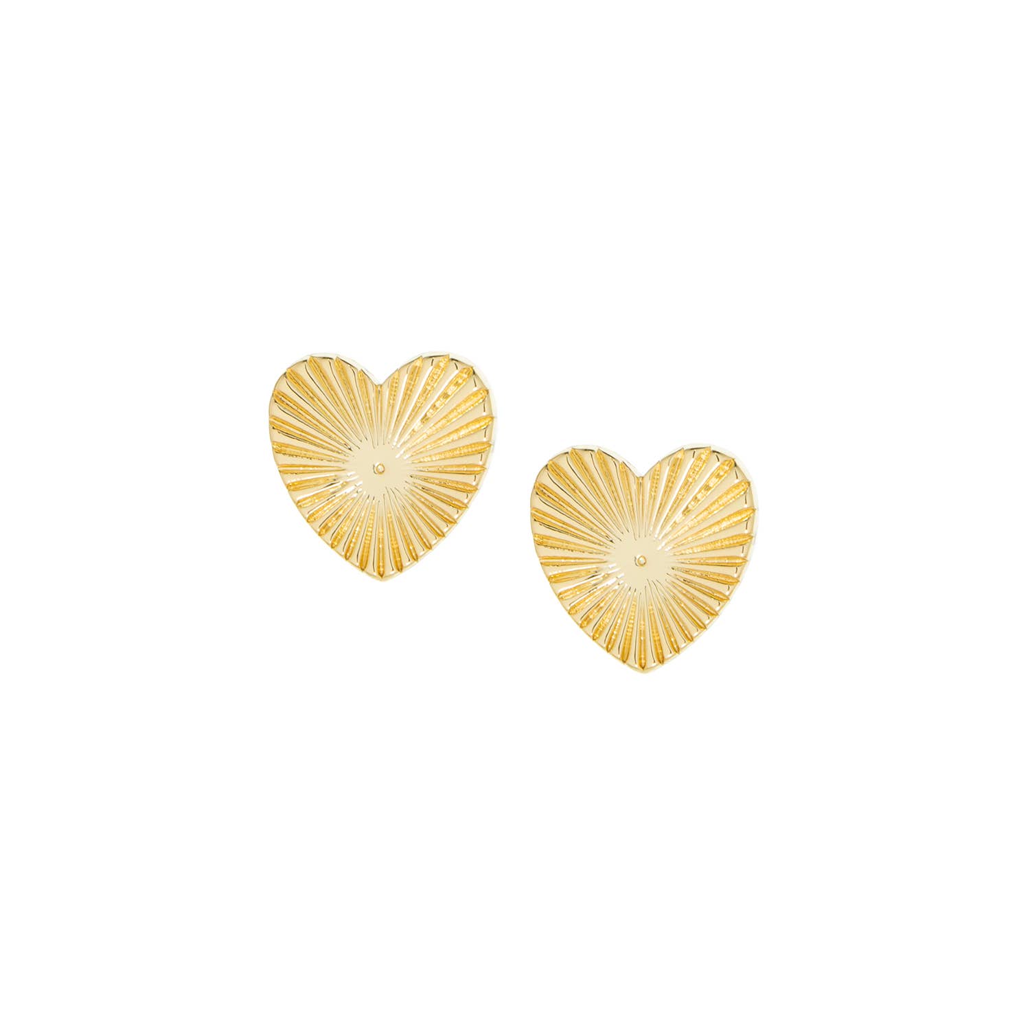 Marlyn Schiff - Wholesale Stud/Post Earrings - etched heart earring3