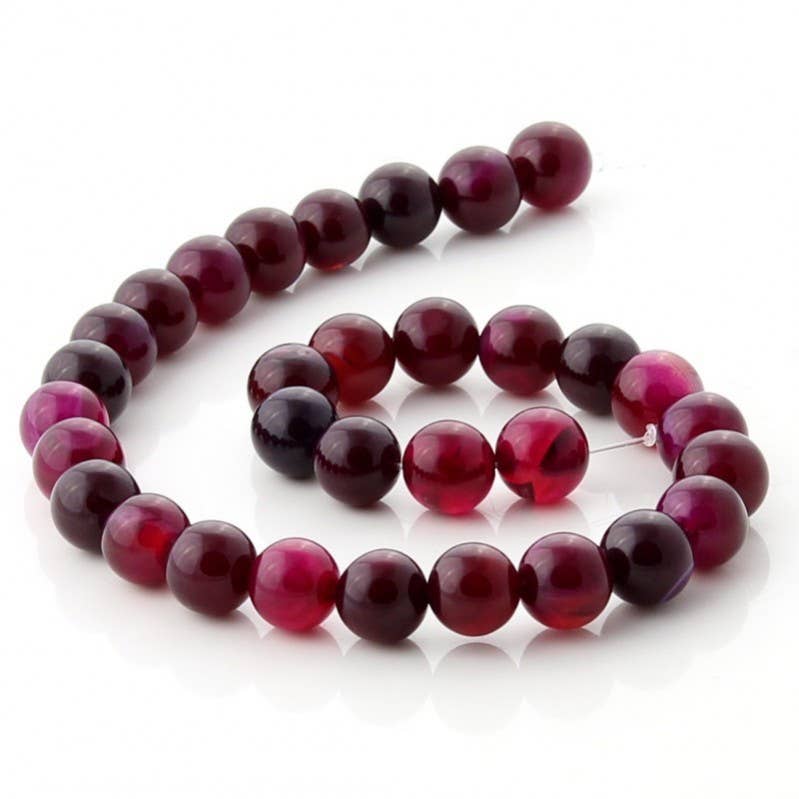 UniArt - Wholesale Beads - Cherry Agate Beads3