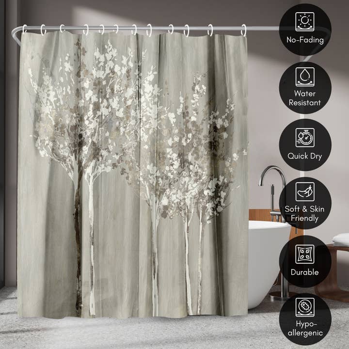 Americanflat - Wholesale Shower Curtain - Dusky Shower Curtain by PI Creative Art