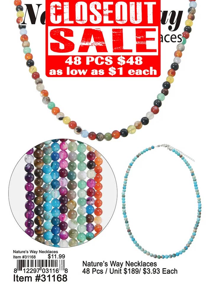 Nature Way Halsband. för wholesale av Puka Creations