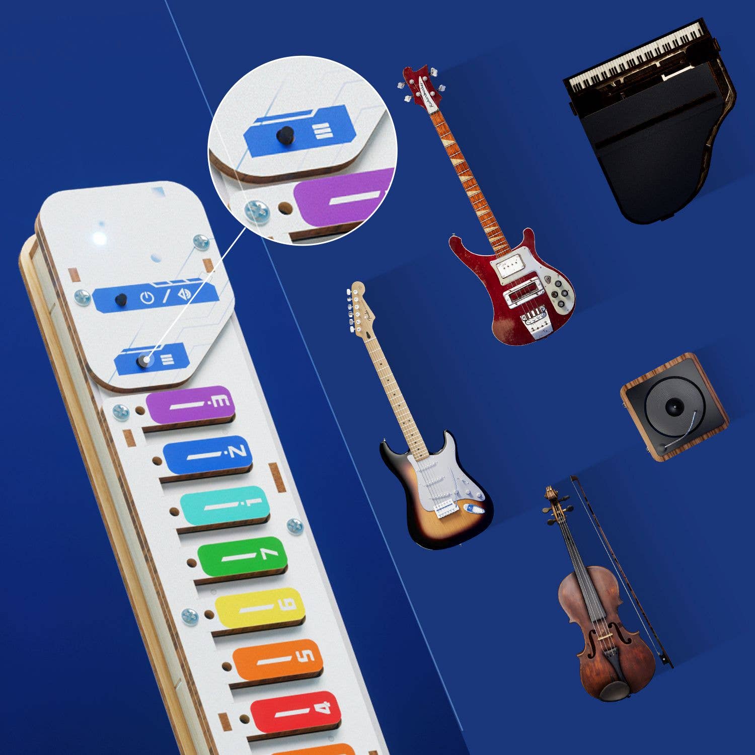 TOPBRIGHT GmbH - Wholesale DIY Craft Kit - Kids - Guitar Maker Kit - STEM Toy9