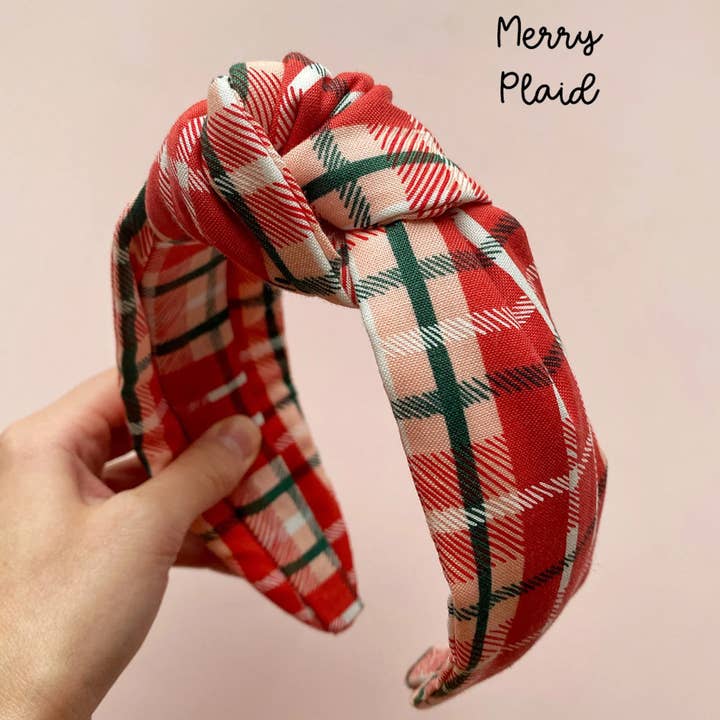 PopFizzCheers - Wholesale Fashion headband – women's - Christmas Holiday Headbands (5 patterns available)2