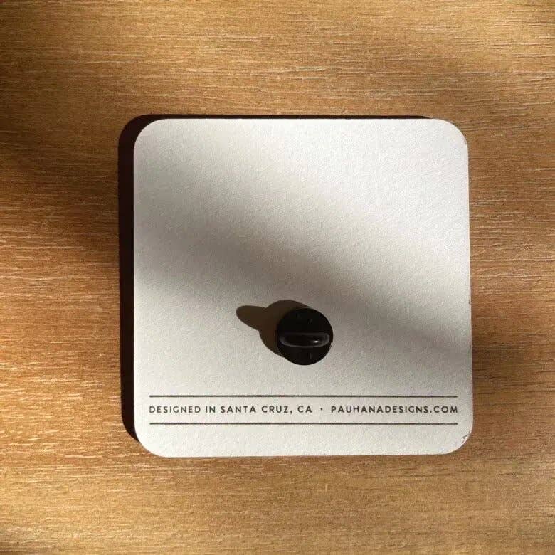 Pau Hana Designs - Wholesale Lapel Pin/Button - Banana Slug Hard Enamel Pin3