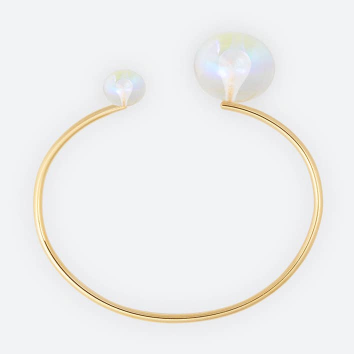 Bangle i min boble «Duo» (3 størrelser) for engroshandel hos La Mome Bijou