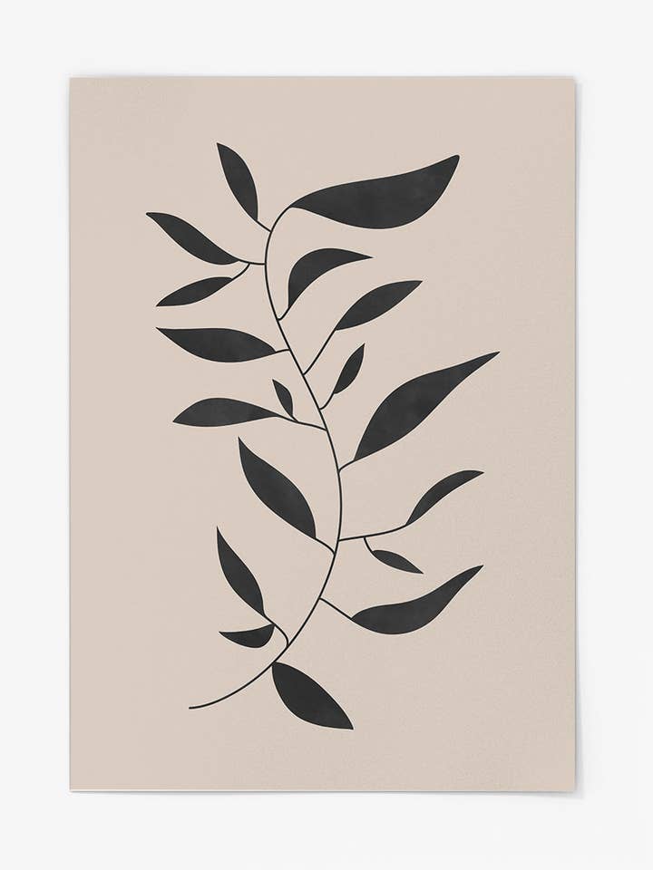 Stampa botanica pressata per la vendita all'ingrosso da parte di Collett Studios