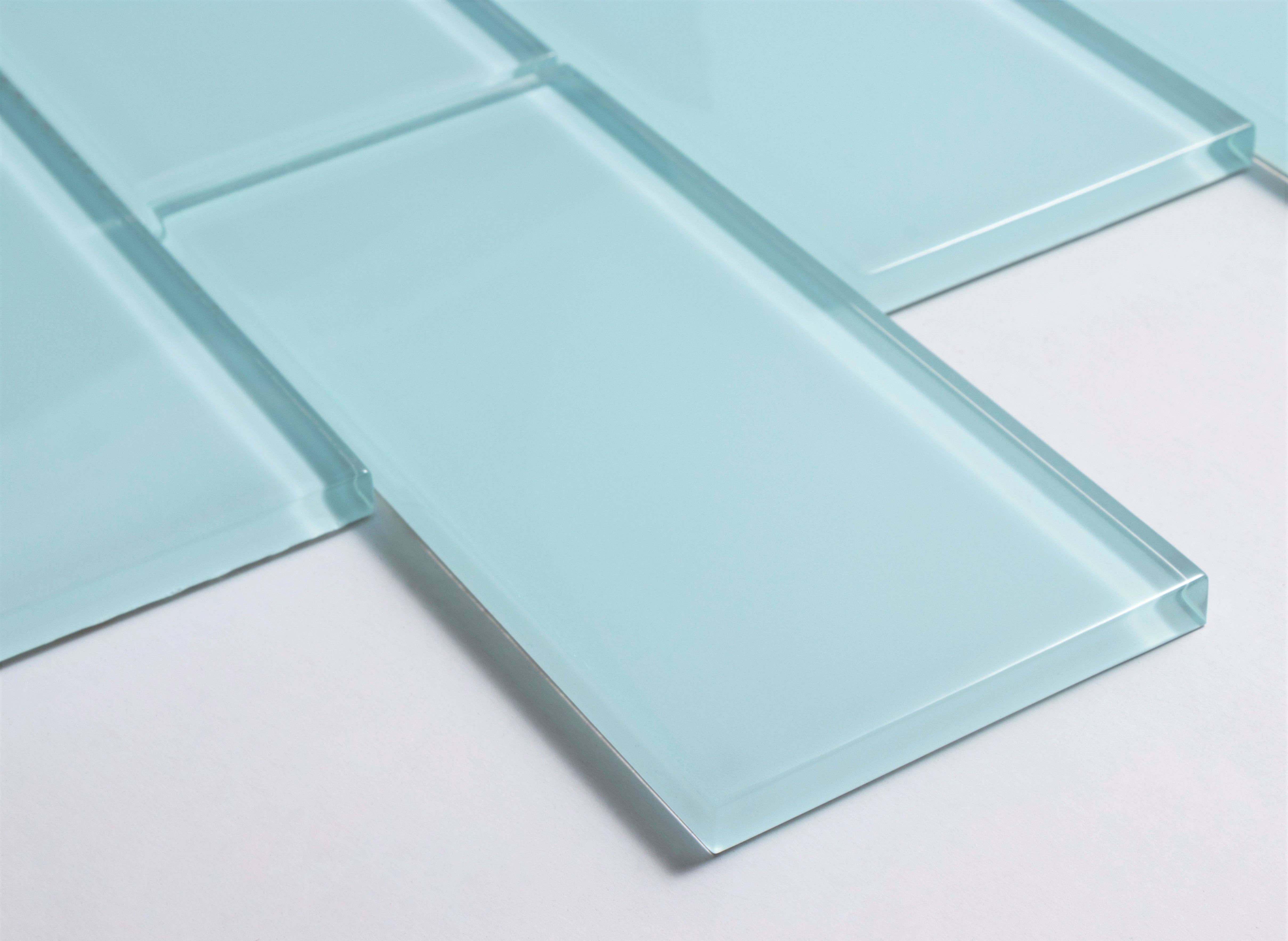 WS Tiles - Vente Carrelages muraux - Carreau de mosaïque en verre de 3" x 6", dosseret pour cuisine et salle de bain - 5 pieds carrés par carton28