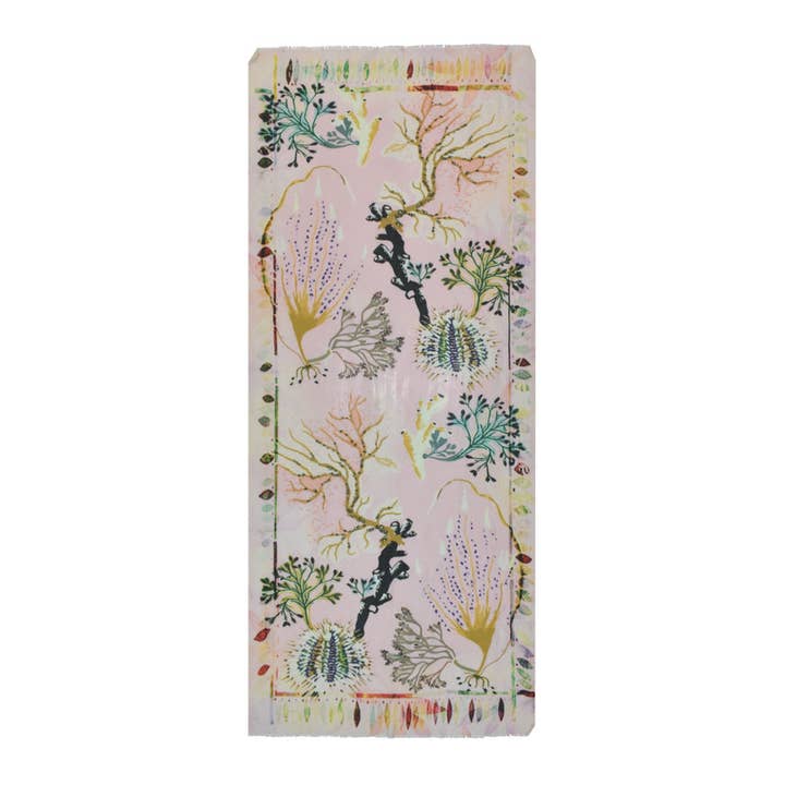 Dory Coral Reef Cotton Scarf for wholesale by Dupatta Designs