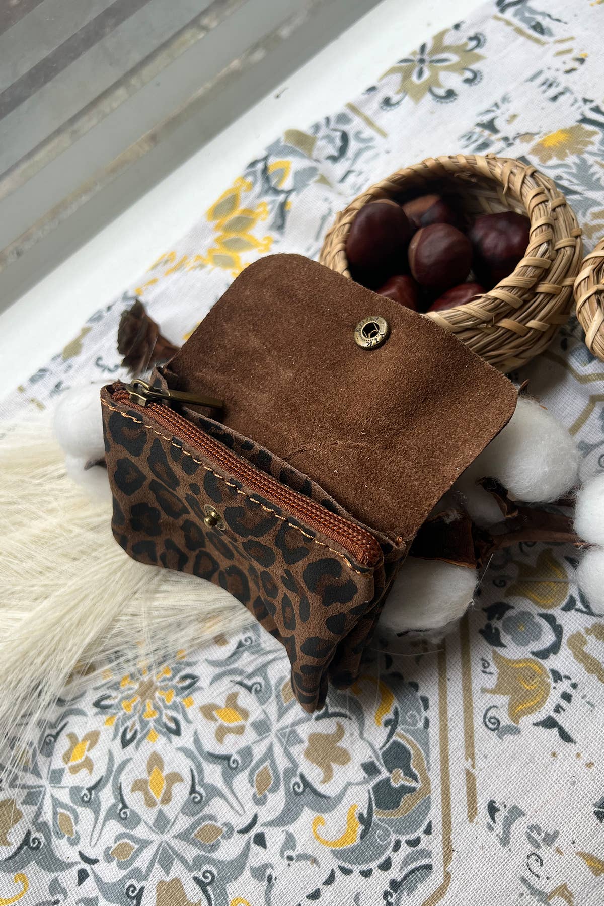 Cherry Paris - Wholesale Wallet - Women's - Small Leather Goods LUCE LEOPARD - 3998C7