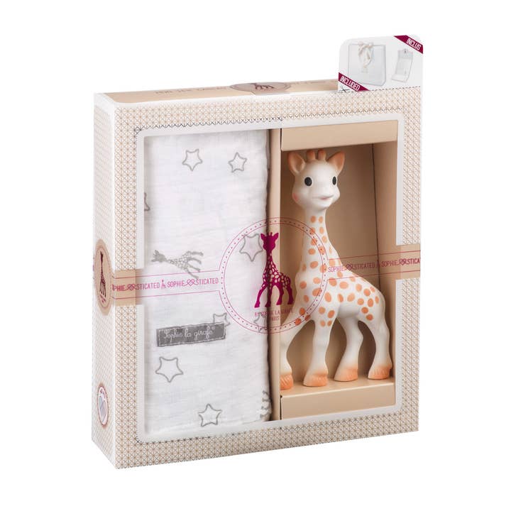 Tenderness Creation - Birth Set Medium #2 for wholesale by Sophie la Girafe by Calisson Toys.