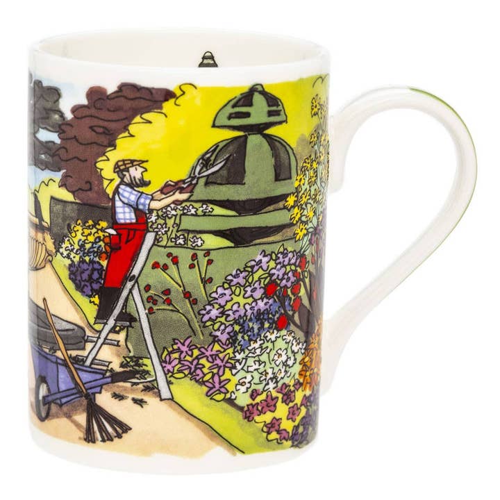 Nymans Fine Bone China Mug for wholesale by Alison Gardiner US