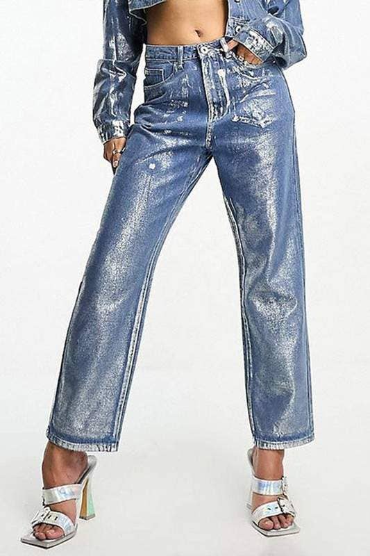 Flarix – wholesale Jeans – Women’s – metallic denim jeans11