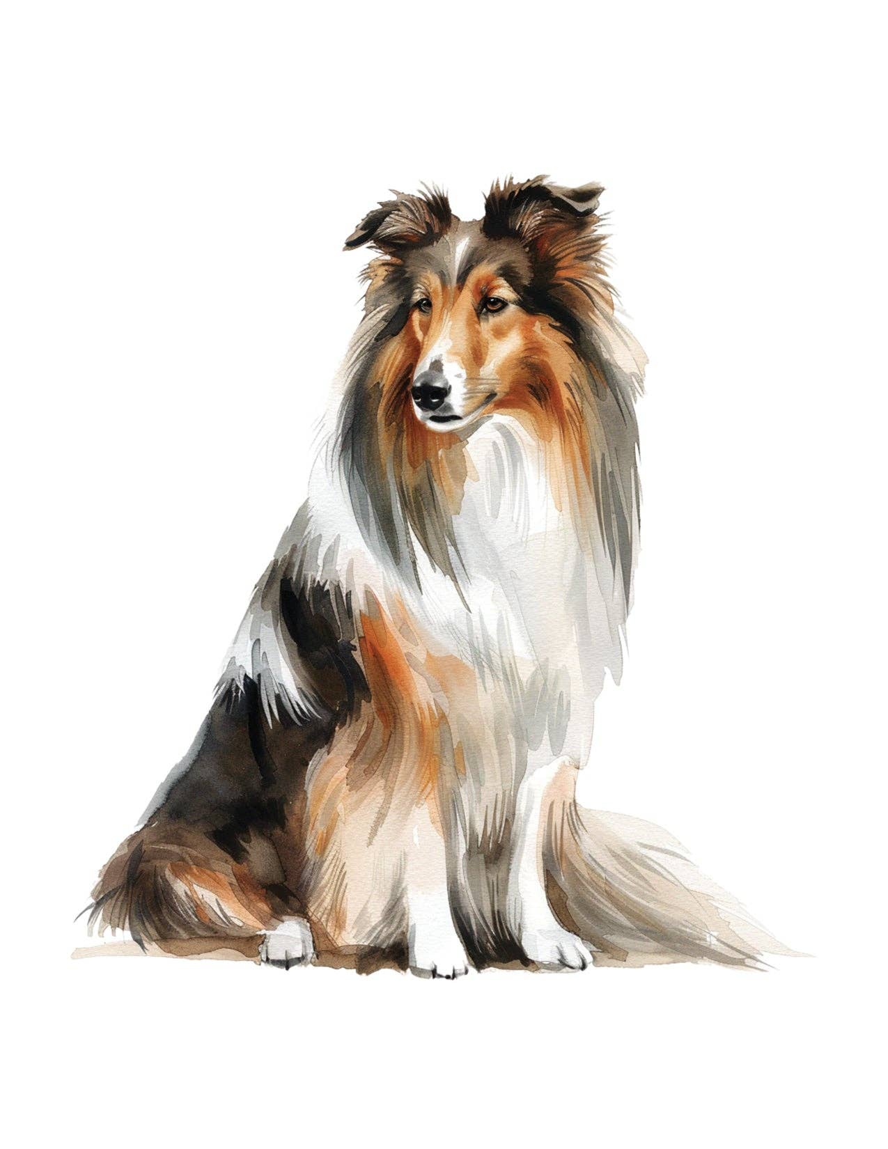 Bourbon & Bacon - Wholesale Stationery/Notecard Set - Collie Note Cards0