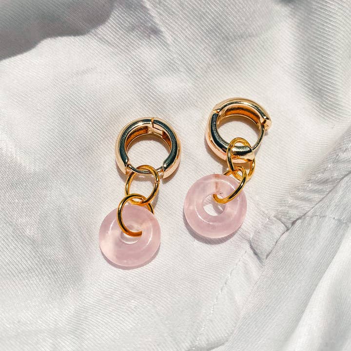 Lotus Haus Studio - Wholesale Dangle Earrings - Chunky Forbidden Fruit Loops1