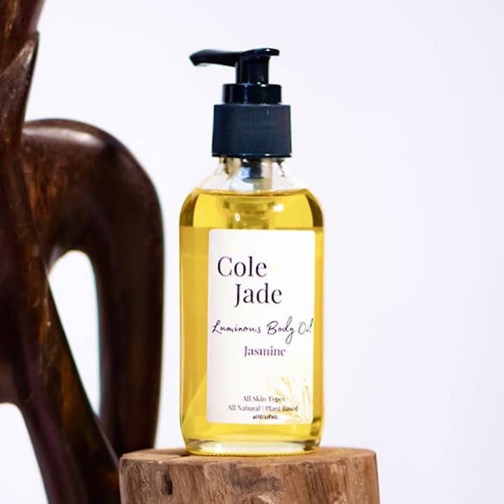 Óleo corporal luminoso por atacado de Cole+Jade