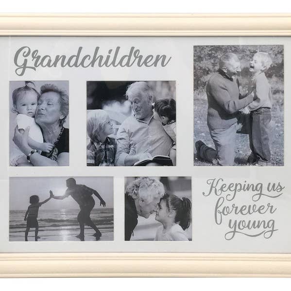 Cubby House by Malmar - Wholesale Decorative figurine - 47x37cm Photo Frame With Grand Children Design0