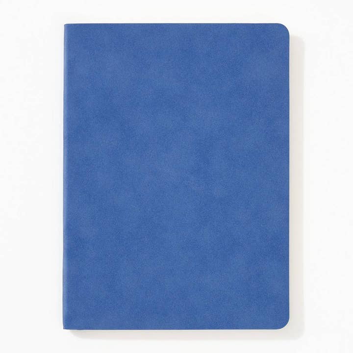 Paper Source Wholesale - Wholesale Journal/Diary - Navy Blue Suede Journal